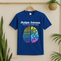 Yes ItS All In My Head Multiple Sclerosis Gift Ms Gift T-Shirt thumb 2