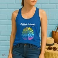 Yes ItS All In My Head Multiple Sclerosis Gift Ms Gift Women's Tank Top thumb 2