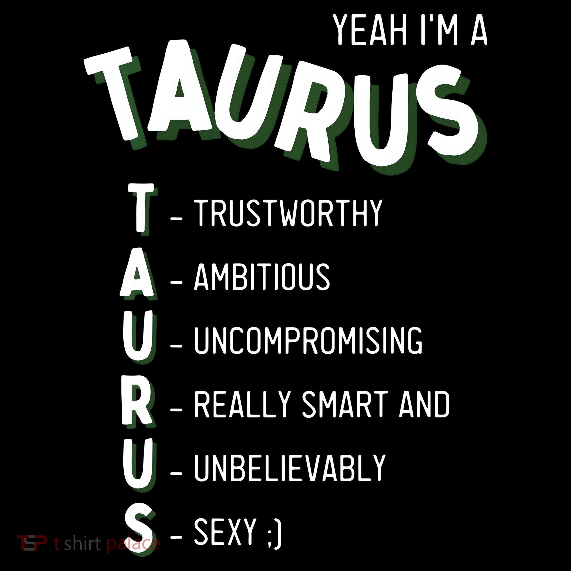 Yeah Im A Taurus Zodiac Mousepad