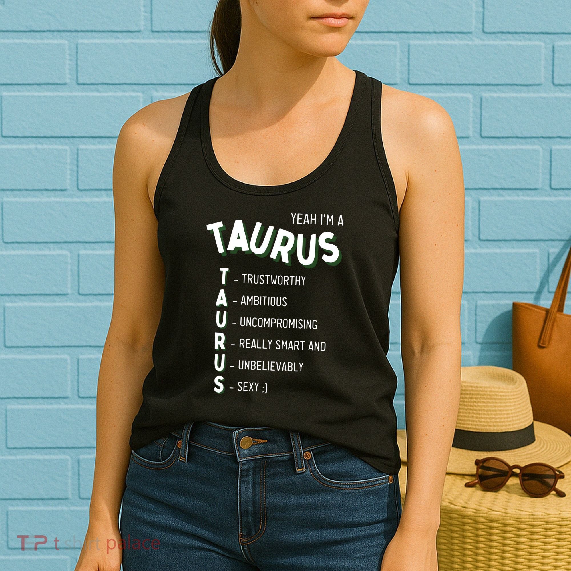 Yeah Im A Taurus Zodiac Women's Tank Top