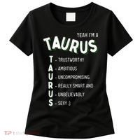 Yeah Im A Taurus Zodiac Women's T-Shirt thumb 0