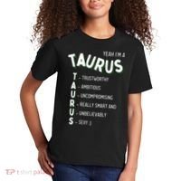 Yeah Im A Taurus Zodiac Kids T-Shirt thumb 2