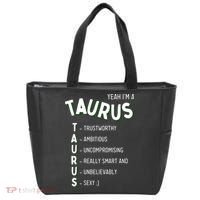 Yeah Im A Taurus Zodiac Tote Bag thumb 0