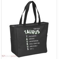 Yeah Im A Taurus Zodiac Tote Bag thumb 2