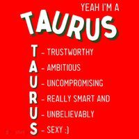 Yeah Im A Taurus Zodiac Santa Hat thumb 1