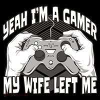 Yeah I'm A Gamer My Wife Left Funny Coffee Mug thumb 5