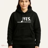 Yes Im Always Right Math Teacher Hoodie thumb 5