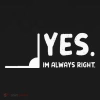 Yes Im Always Right Math Teacher Long Sleeve Shirt thumb 2