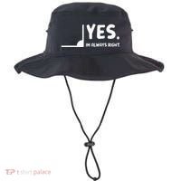 Yes Im Always Right Math Teacher Bucket Hat thumb 0