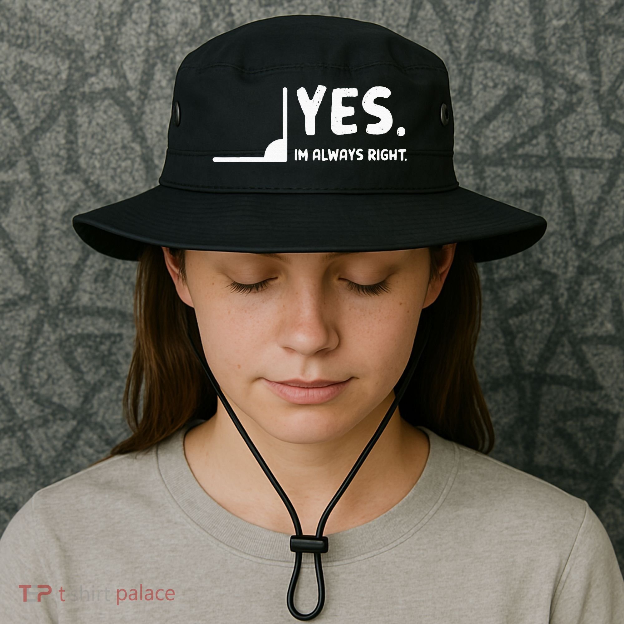 Yes Im Always Right Math Teacher Bucket Hat