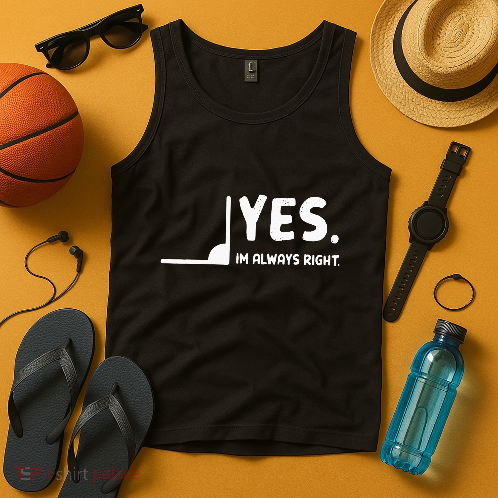 Yes Im Always Right Math Teacher Tank Top
