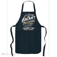 Yes I Am An Aircraft Mechanic Airplane Aviation Technician Apron thumb 0