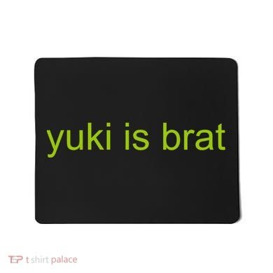 Yuki Is Brat Limited Mousepad
