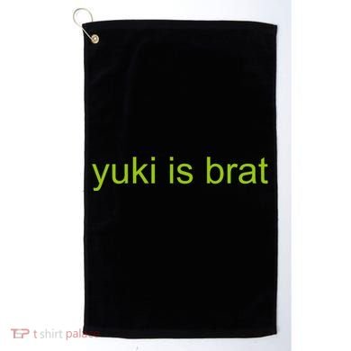 Yuki Is Brat Limited Golf Towel