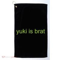Yuki Is Brat Limited Golf Towel thumb 0