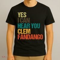 Yes I Can Hear You Clem Fandango Retro Vintage T-Shirt thumb 3