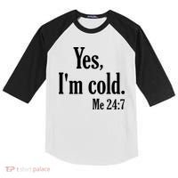 Yes I’m Cold Me 24:7 Kids Colorblock Raglan Jersey thumb 0