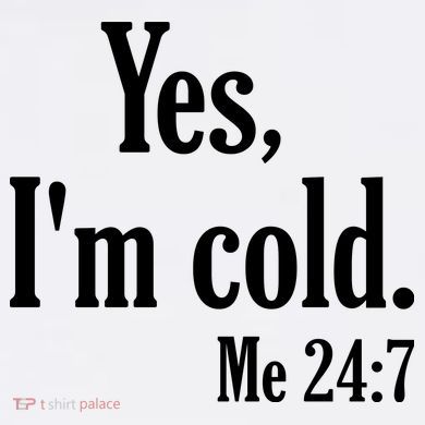 Yes I’m Cold Me 24:7 Five-Panel Snapback Cap