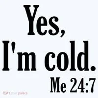 Yes I’m Cold Me 24:7 Toddler T-Shirt thumb 4