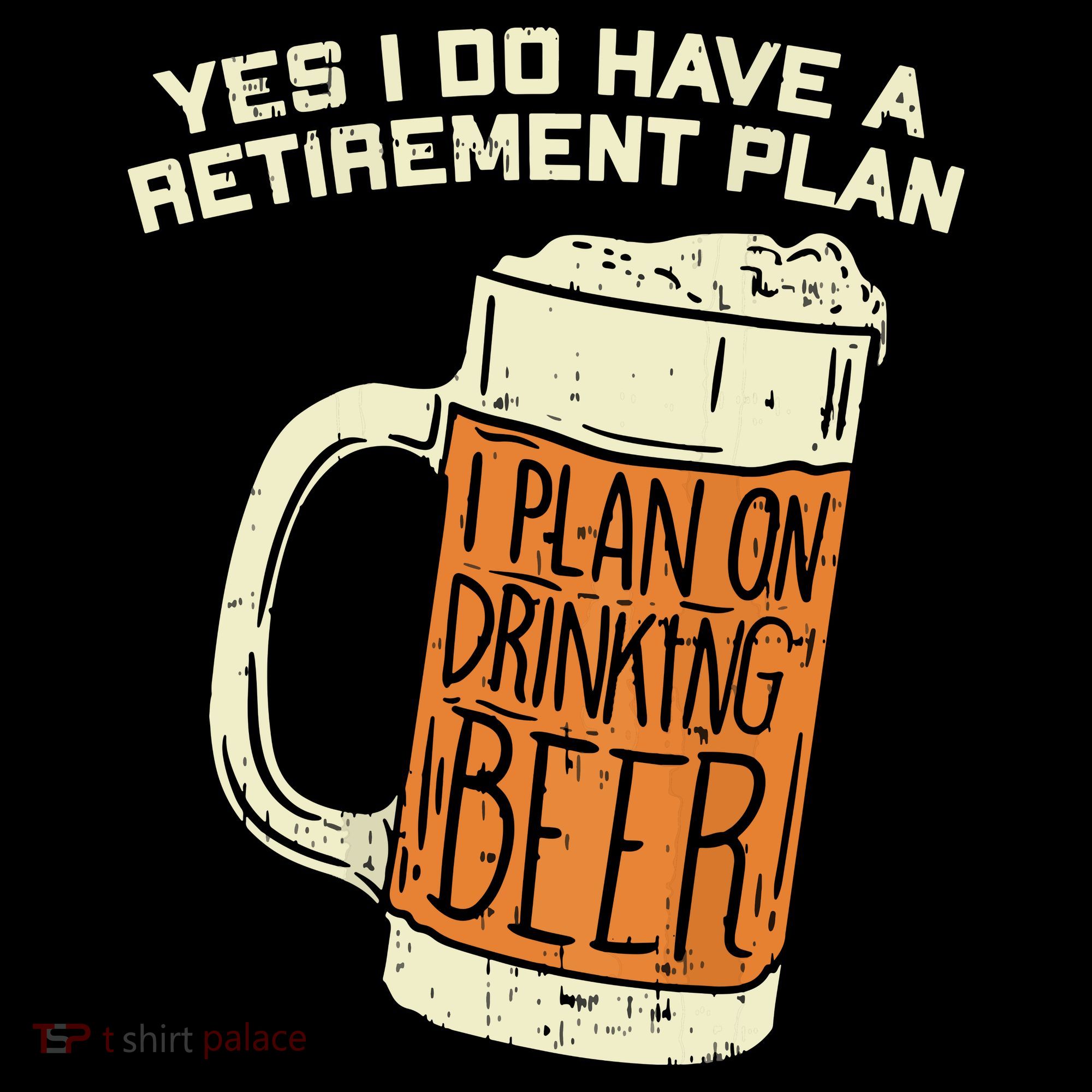 Yes I Do Have A Retirement Plan Beer Drinking Apron
