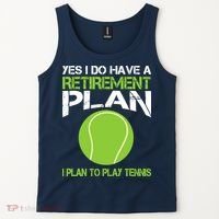 Yes I Do Have A Retirement Plan Tennis Retirement Gift Tank Top thumb 2