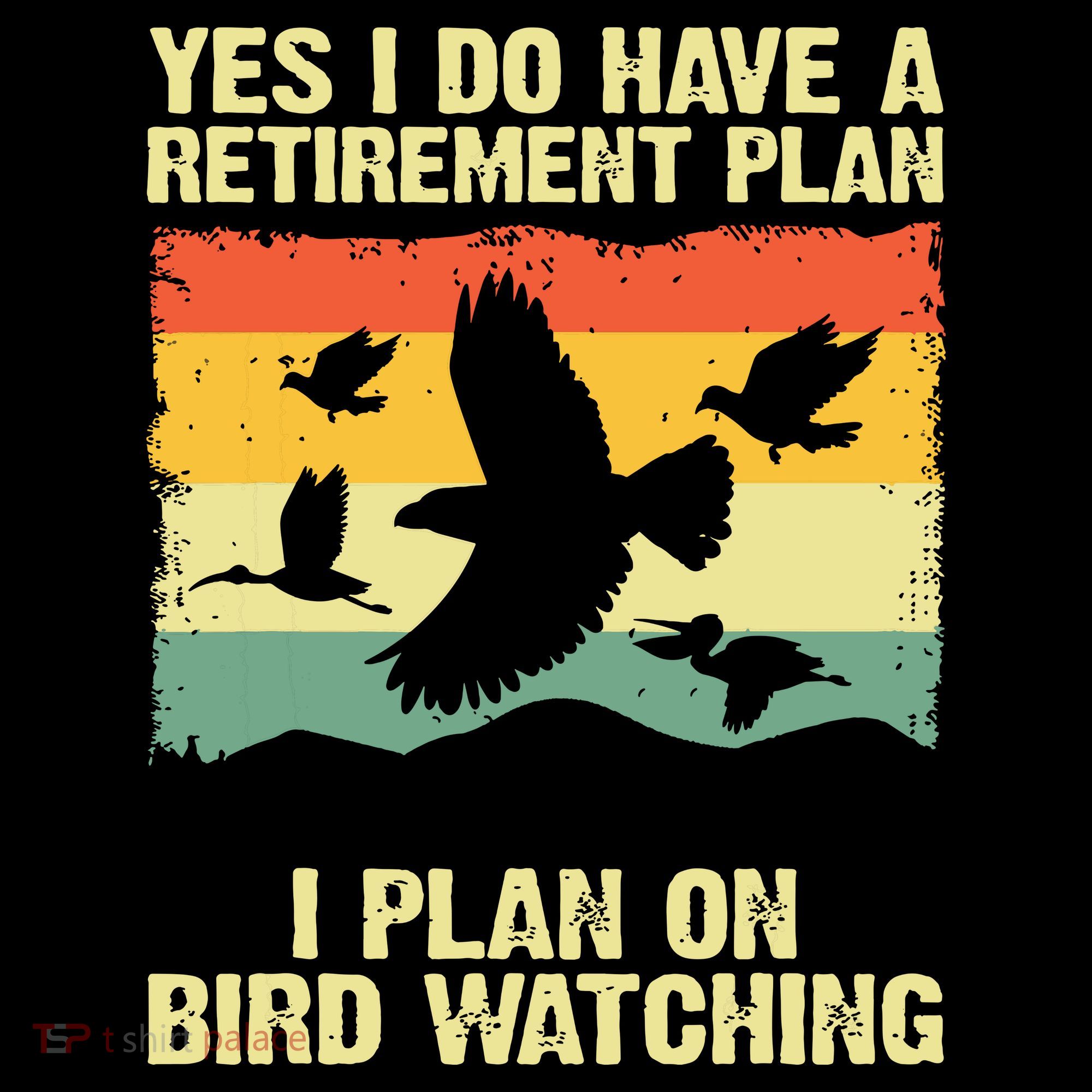 Yes I Do Have A Retirement Plan I Plan On Bird Watching Women's Hoodie