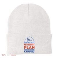 Yes I Do Have A Retirement Plan I Plan On Camping Beanie thumb 0
