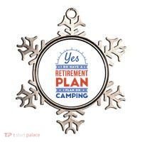 Yes I Do Have A Retirement Plan I Plan On Camping Ornament thumb 0