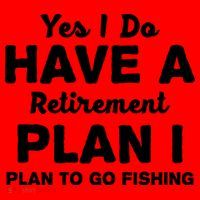 Yes I Do Have A Retirement Plan To Go Fishing Funny Santa Hat thumb 1