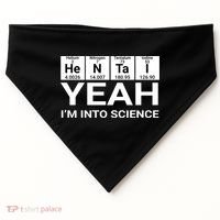 Yeah I'm Into Science Hentai Lover Meaningful Gift USA-Made Doggie Bandana thumb 0