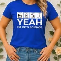 Yeah I'm Into Science Hentai Lover Meaningful Gift Women's T-Shirt thumb 2