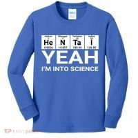 Yeah I'm Into Science Hentai Lover Meaningful Gift Kids Long Sleeve Shirt thumb 0