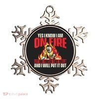 Yes I Know I Am On Fire Welder Welding Weld Iron Worker Ornament thumb 0