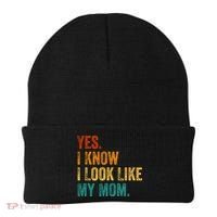 Yes I Know I Look Like My Mom Funny Beanie thumb 0