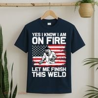 Yes I Know Im On Fire Let Me Finish This Weld T-Shirt thumb 2