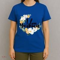 Yeshua I Love Yeshua Hebrew Roots Jesus Christian Messianic Funny Gift T-Shirt thumb 4