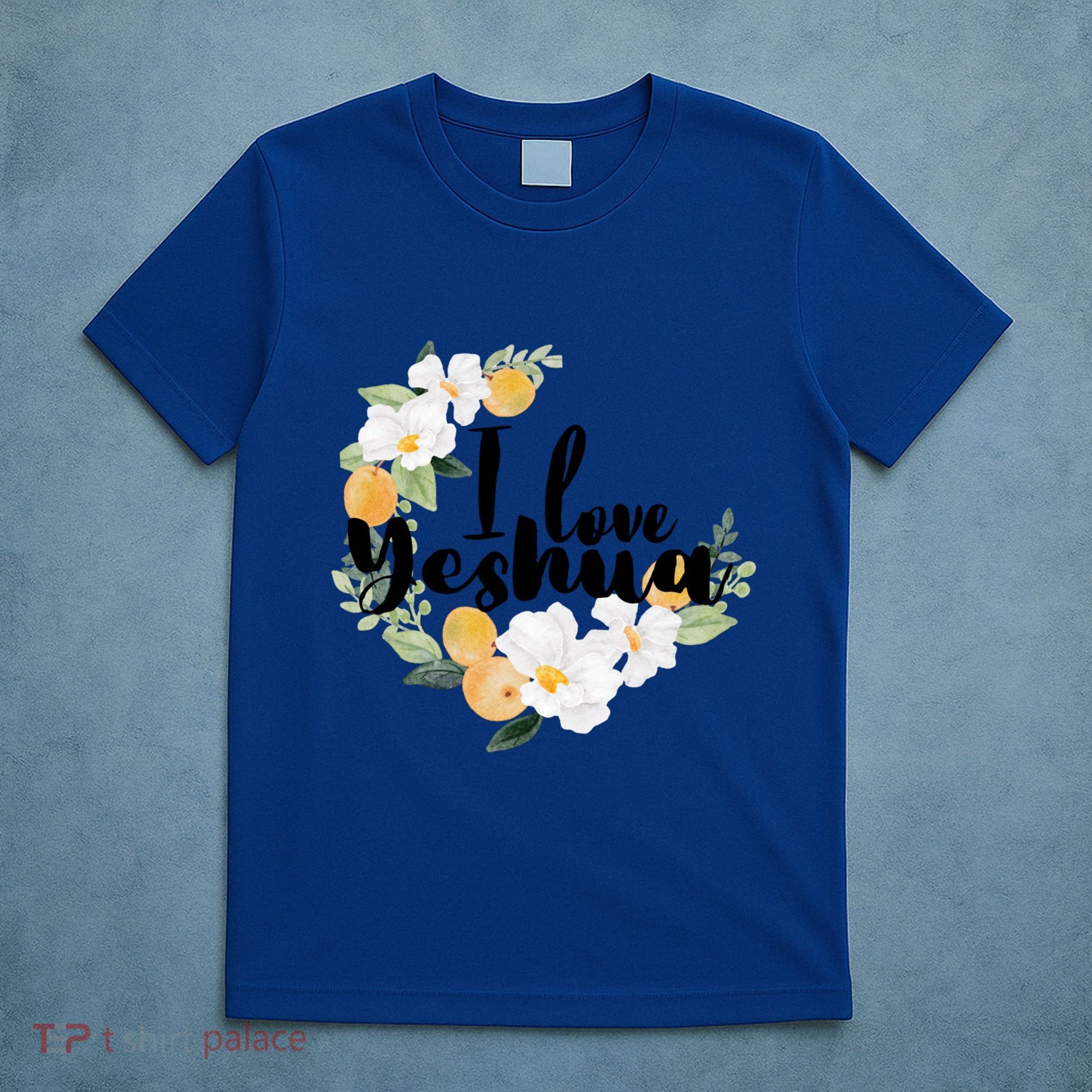 Yeshua I Love Yeshua Hebrew Roots Jesus Christian Messianic Funny Gift T-Shirt