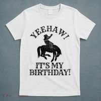 Yeehaw Its My Birthday Cowboy Western Rodeo Party T-Shirt thumb 5
