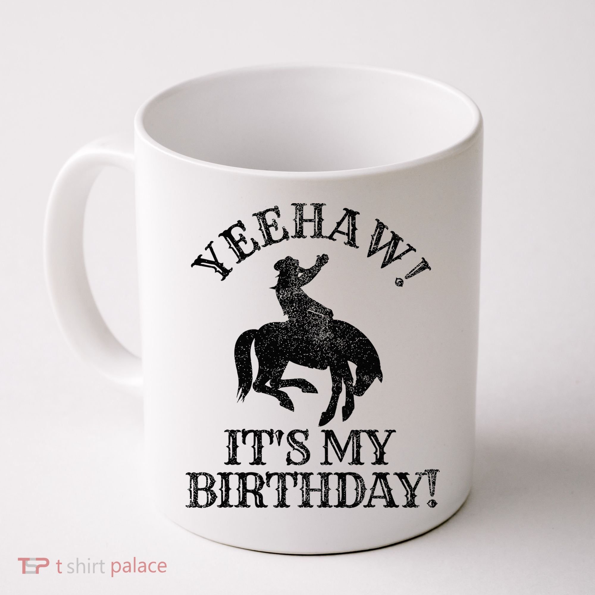 Yeehaw Its My Birthday Cowboy Western Rodeo Party Coffee Mug
