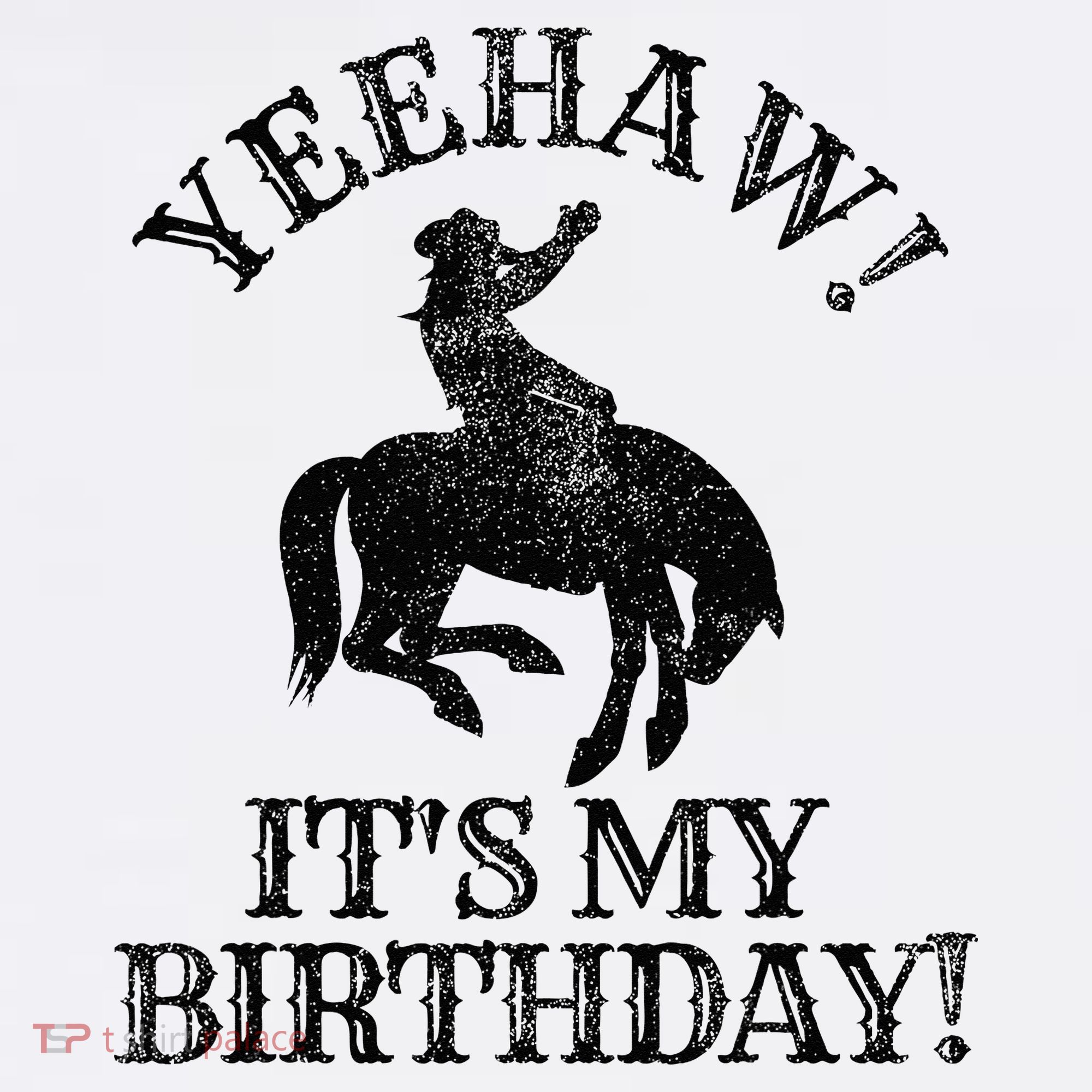 Yeehaw Its My Birthday Cowboy Western Rodeo Party Women's Tank Top