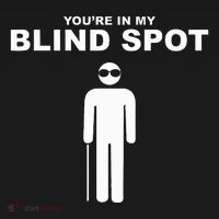 YouRe In My Blind Spot T Blind People Person Gift Mousepad thumb 1