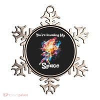 You're Invading My Space Astronaut Galaxy Personal Space Ornament thumb 0