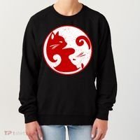 Yin Yang Cat Women's Sweatshirt thumb 0