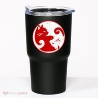 Yin Yang Cat Tumbler thumb 0