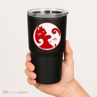 Yin Yang Cat Tumbler thumb 2