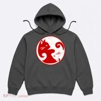 Yin Yang Cat Hoodie thumb 0