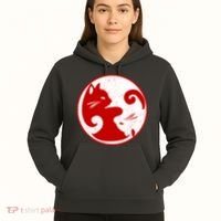 Yin Yang Cat Hoodie thumb 5