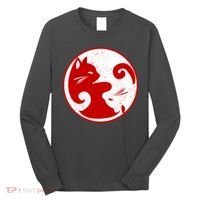Yin Yang Cat Long Sleeve Shirt thumb 0