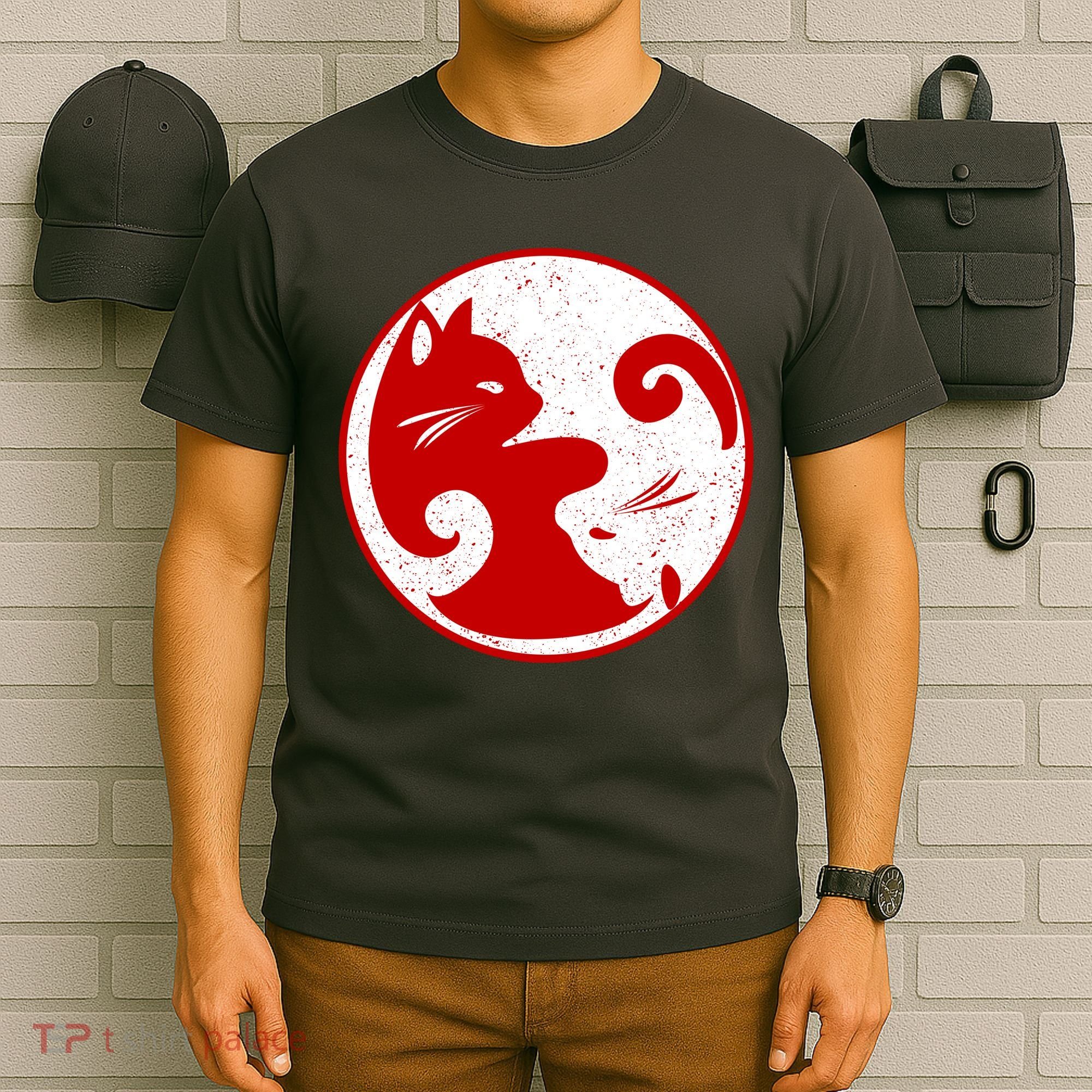 Yin Yang Cat T-Shirt