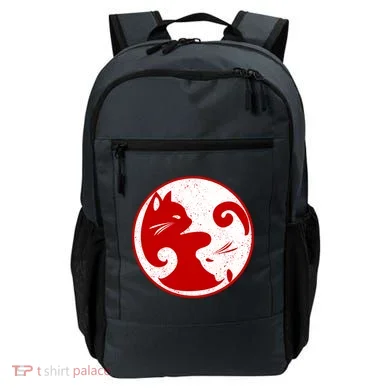 Yin Yang Cat Backpack